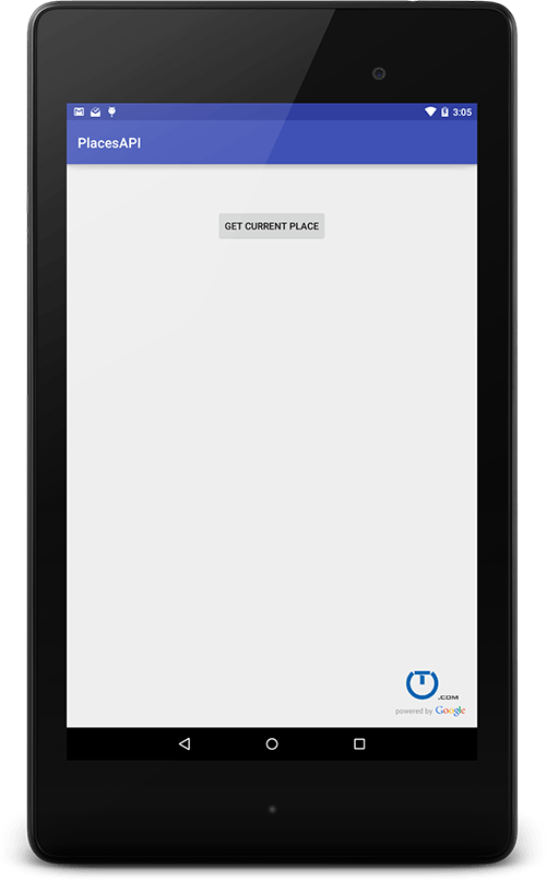 Android Places API Current Place