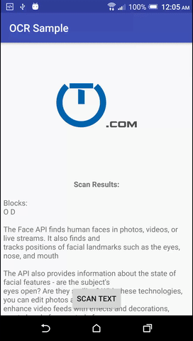 Image result for Google Vision API to read text from image